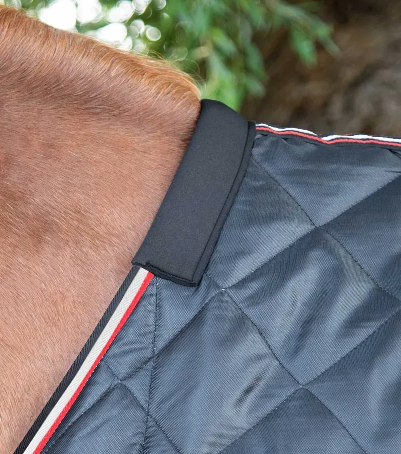 Premier Equine Tuscan Stable Rug 100g - Black-1