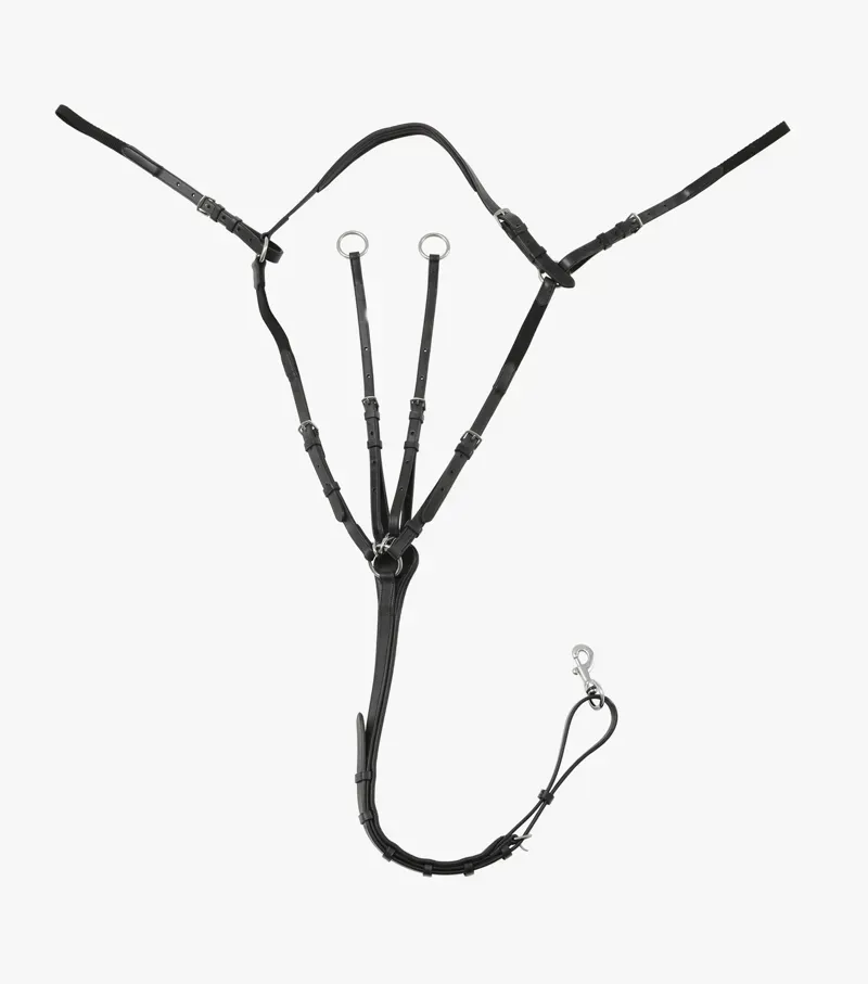 Premier Equine Valbrona Performance Breastplate - Black