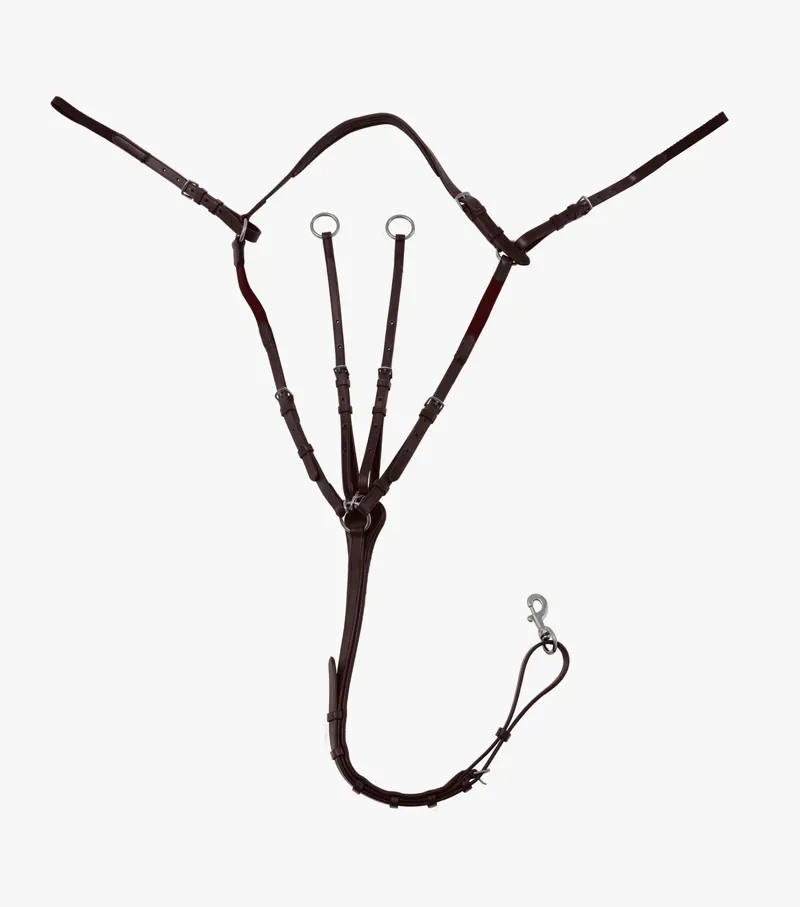 Premier Equine Valbrona Performance Breastplate - Brown