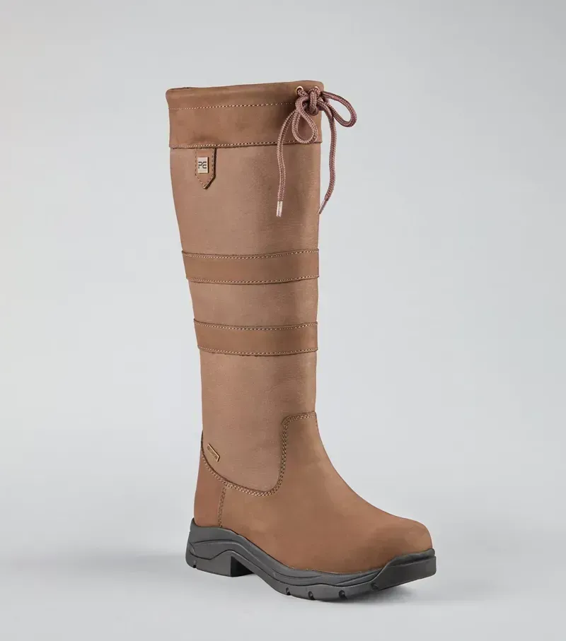 Premier Equine Wide Vallico Waterproof Country Boot - Brown