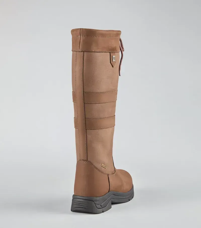 Premier Equine Wide Vallico Waterproof Country Boot - Brown-1