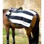 Premier Equine Vellus Horse Fleece Exercise Rug - Navy/White