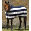 Premier Equine Vellus Horse Fleece Rug - Navy/White