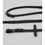 Premier Equine 5/8 Veneto Rubber Grip Reins - Black