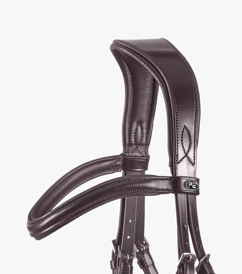 Premier Equine Verdura Anatomic Snaffle Bridle - Brown-5