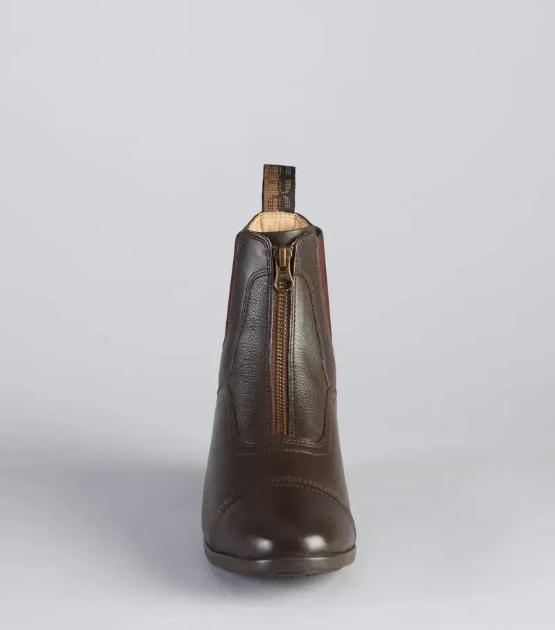 Premier Equine Virtus Leather Paddock Boots - Brown-3