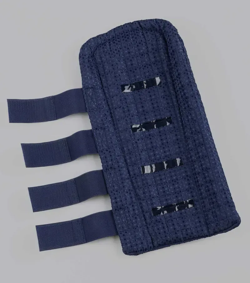 Premier Equine Waffle Quilted Double Locking Tail Guard - Navy-2