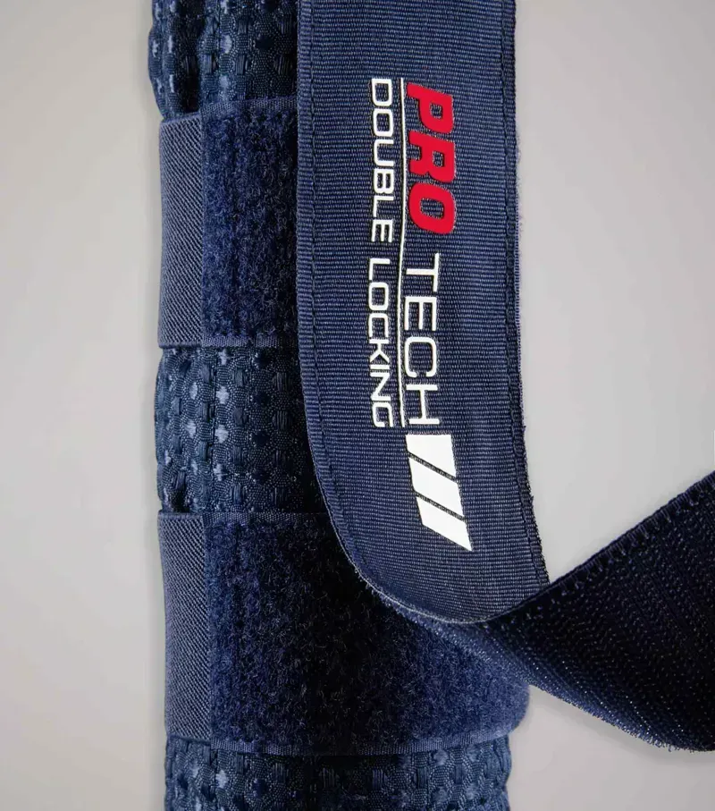 Premier Equine Waffle Quilted Double Locking Tail Guard - Navy-3