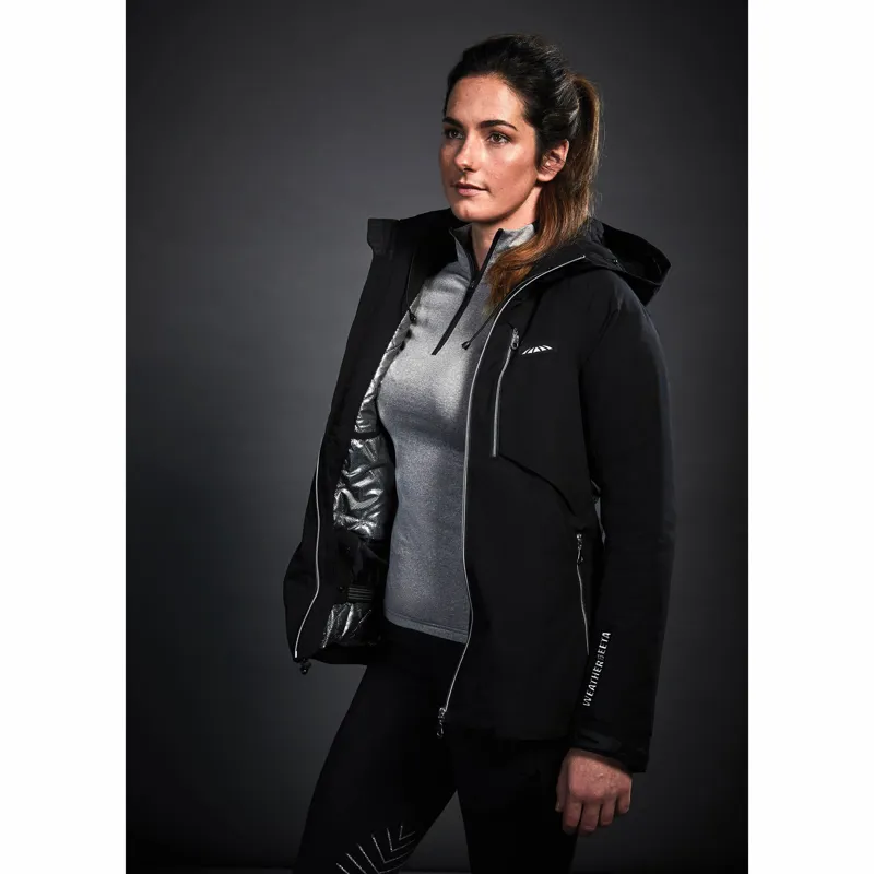 WeatherBeeta Tania Waterproof Ladies Jacket - Black-1