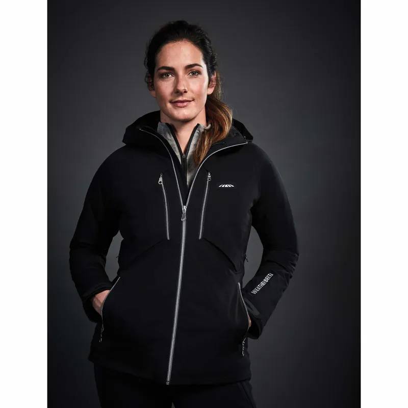 WeatherBeeta Tania Waterproof Ladies Jacket - Black-4