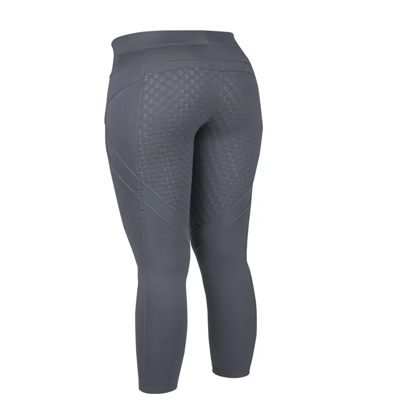 Dublin Performance Thermal Active Ladies Tights - Charcoal-1