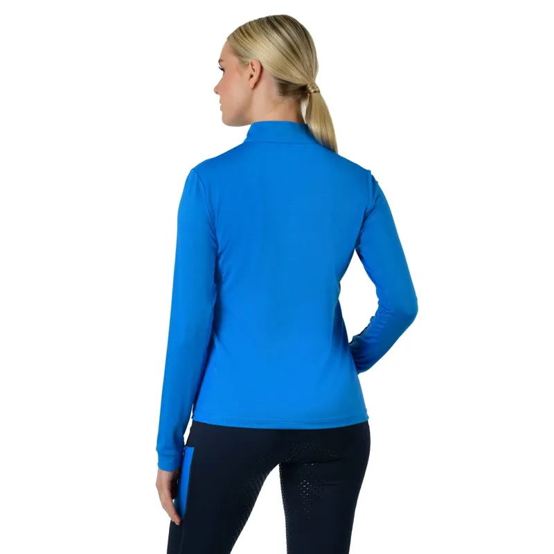 Dublin Airflow Long Sleeve Ladies Top - Ocean-3
