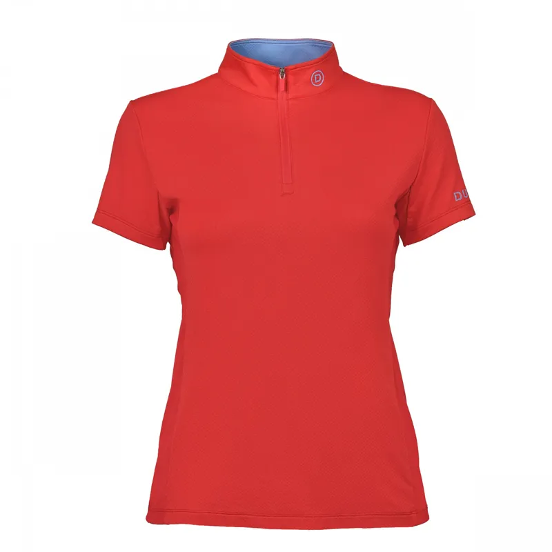Dublin Airflow Short Sleeve Top - Coral