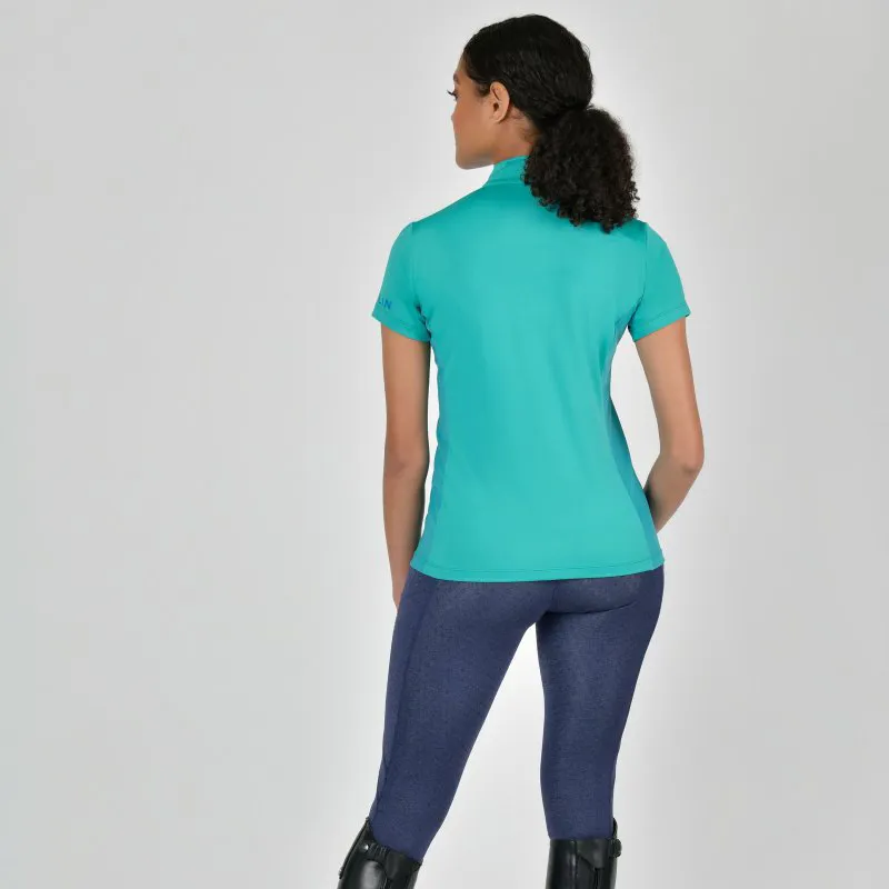 Dublin Airflow Short Sleeve Top - Jade-2