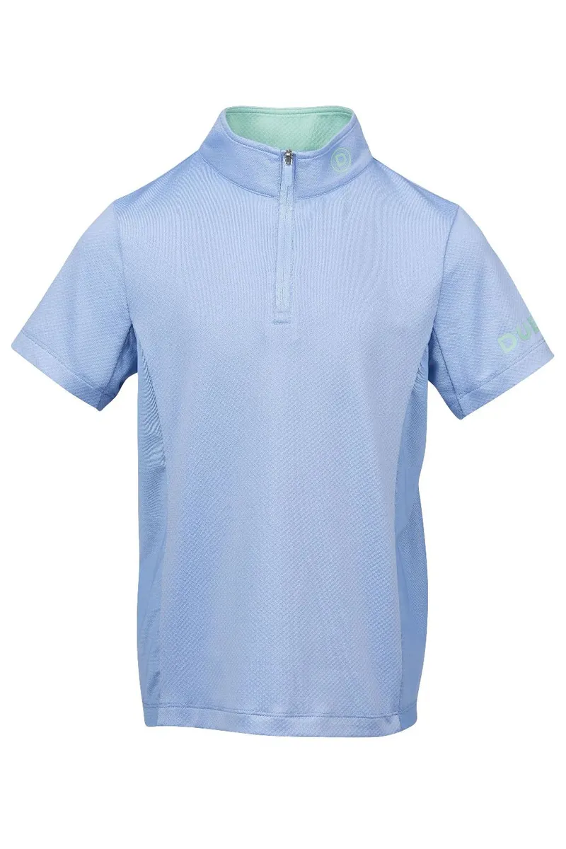 Dublin Airflow Children's Short Sleeve Top - Bluebell
