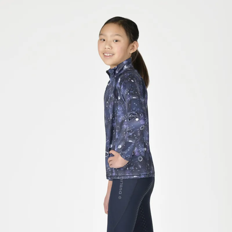Dublin Meagan Children's Long Sleeve Shirt - Starry Print-2