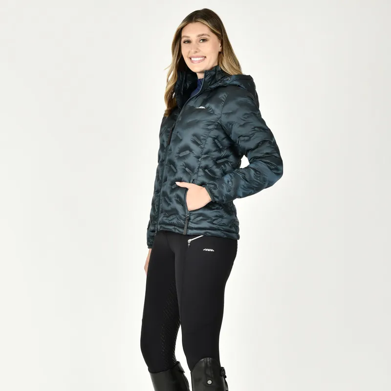 WeatherBeeta Georgia Ladies Puffer Jacket - Pine-2