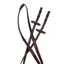 Collegiate Flexi Grip Reins IV - Brown