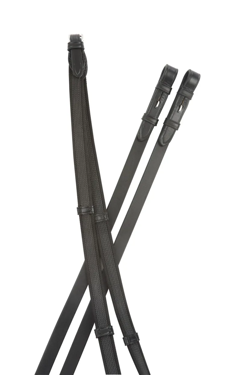 Collegiate Suregrip Reins IV - Black