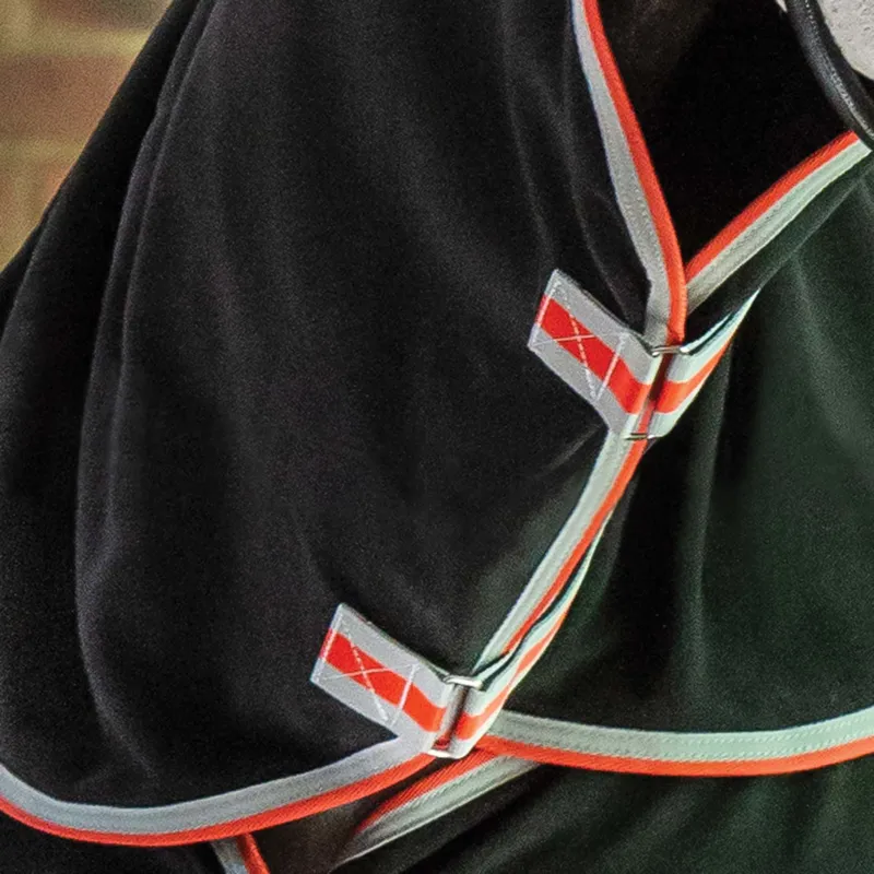 WeatherBeeta Therapy-Tec Fleece Combo Neck - Black/Silver/Red-7