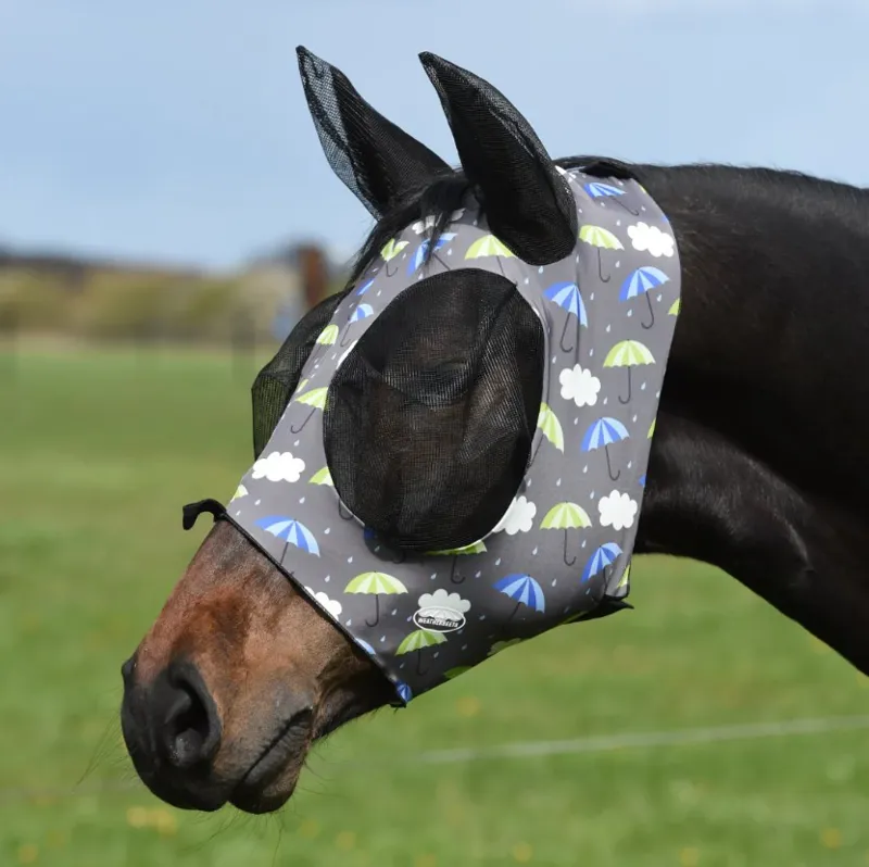 WeatherBeeta Deluxe Stretch Bug Eye Saver with Ears - Umbrella Print