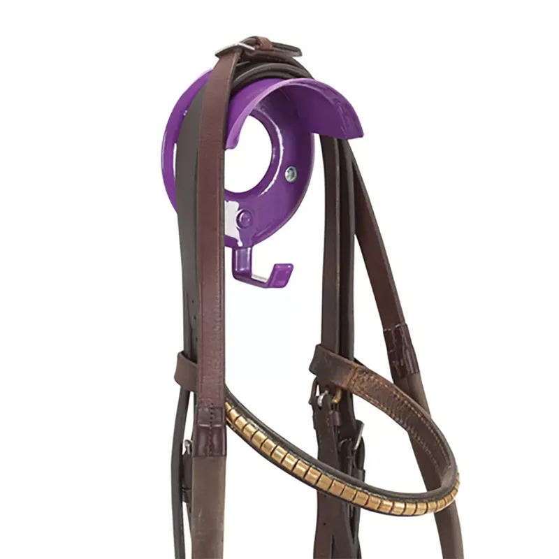 Stubbs Bridle Rack - Purple